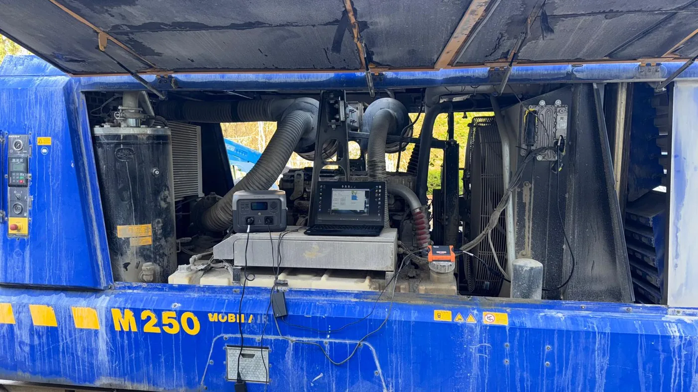 Diagnostic sur machine industrielle M250